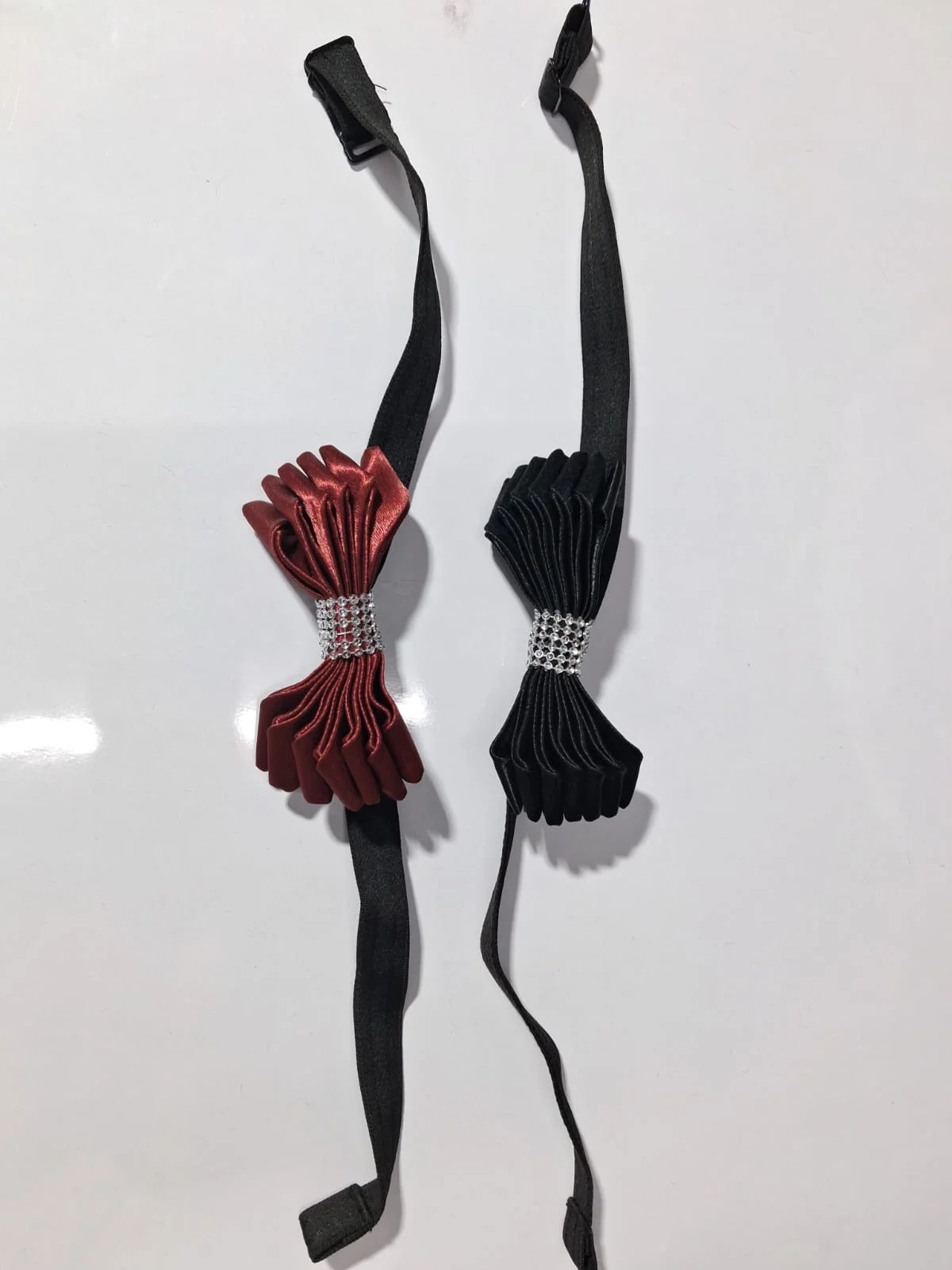 Diamond ring ribbon designer bows